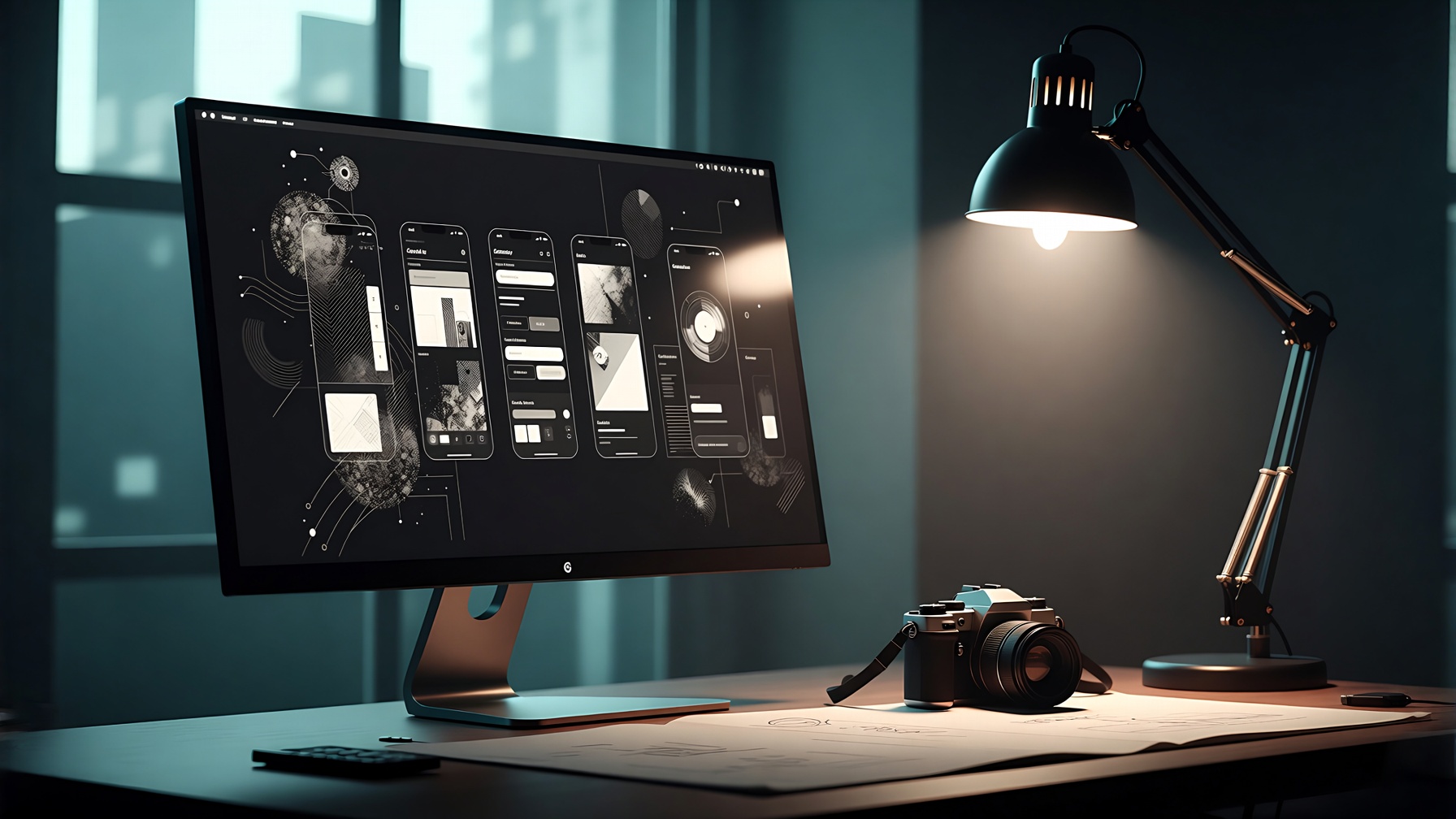 Design studio workspace
